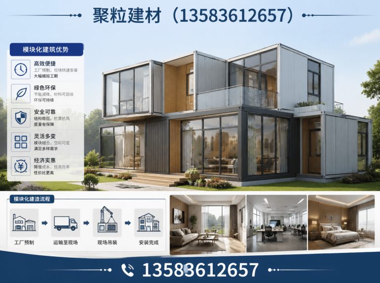 高密市轻钢别墅展示图